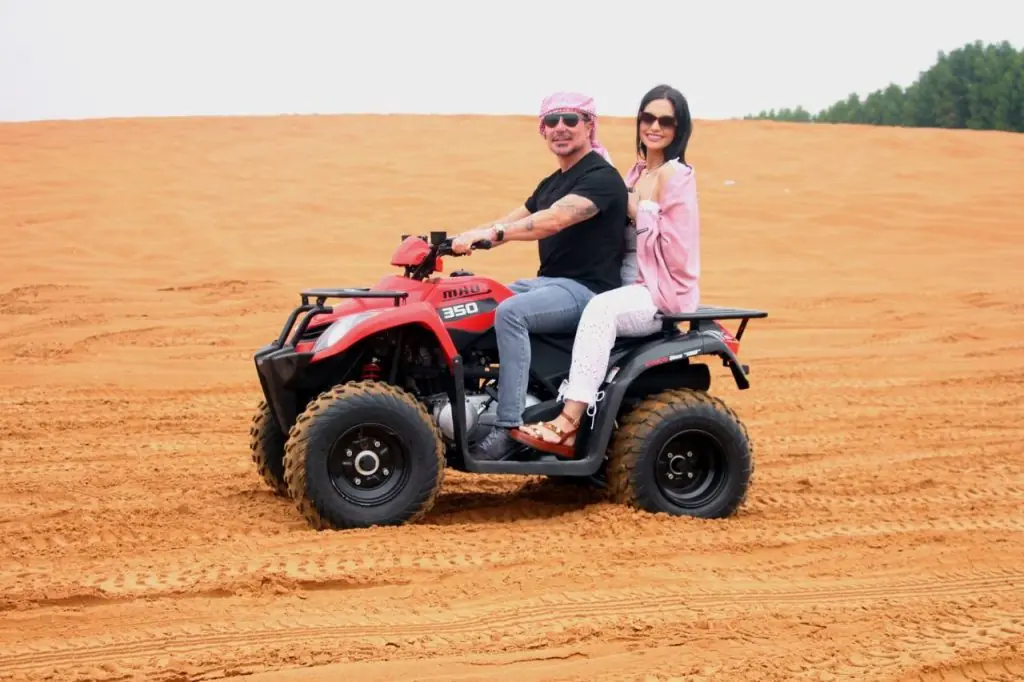 Two seater quad bike rental in Dubai