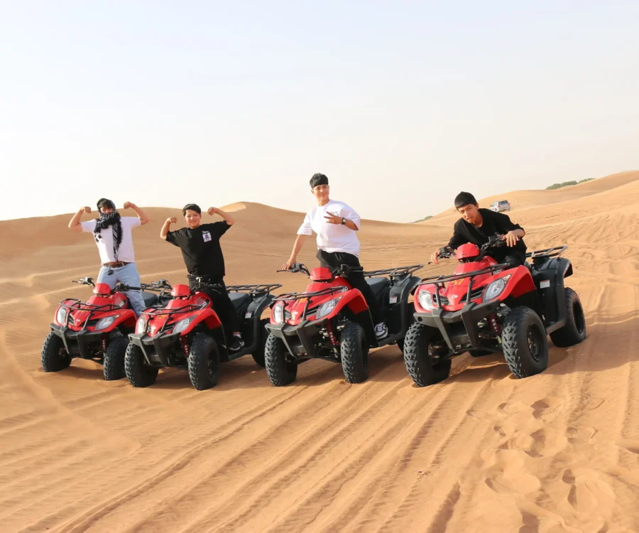 Dubai quad bike price list for different ride durations