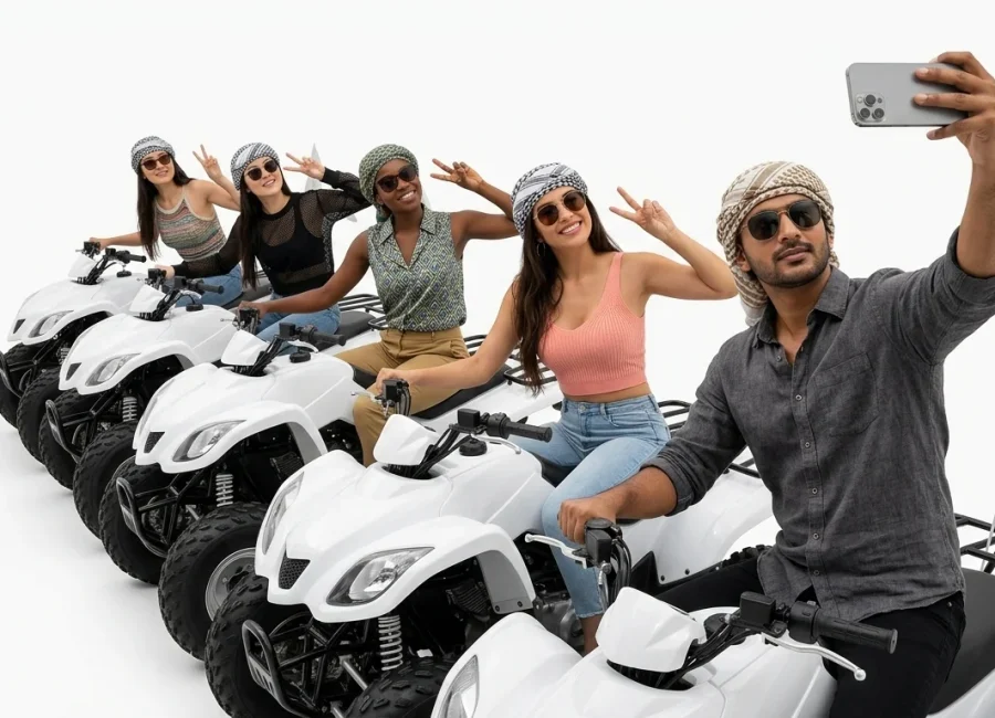 Quad bike rental in Dubai for desert ATV adventure